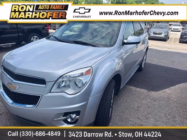 2015 Silver Ice Metallic Chevrolet Equinox LT FWD SUV