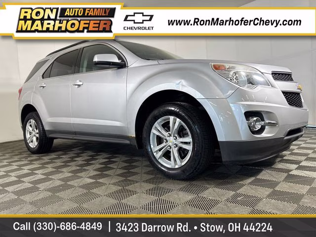 2015 Silver Ice Metallic Chevrolet Equinox LT FWD SUV