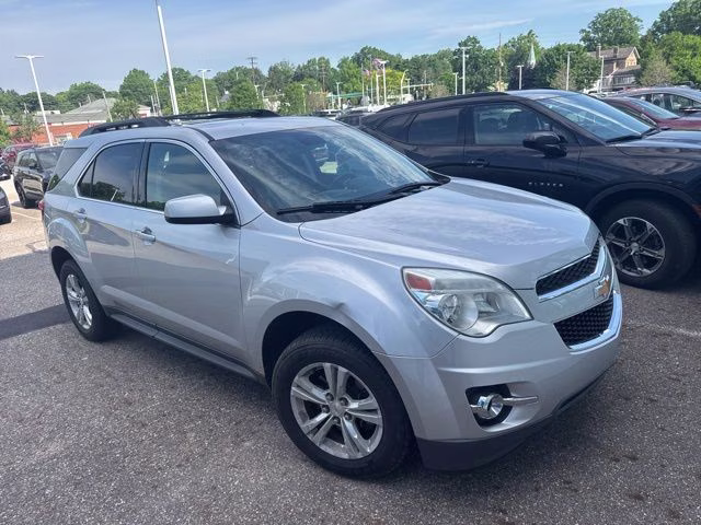 2015 Silver Ice Metallic Chevrolet Equinox LT FWD SUV