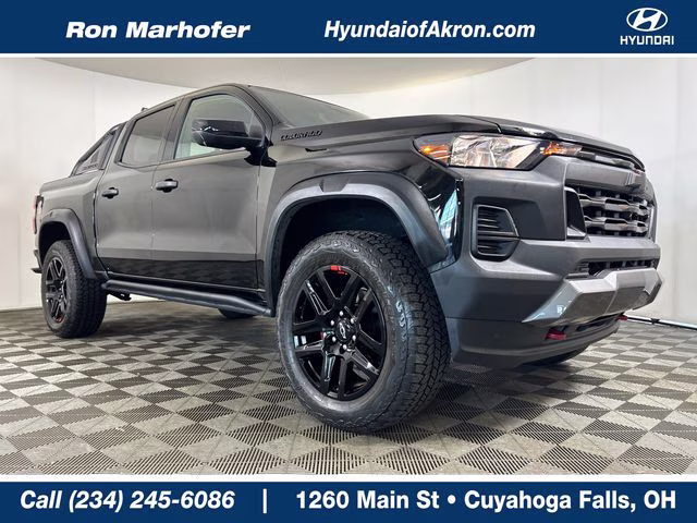 2023 Black Chevrolet Colorado Trail Boss 4X4 Truck