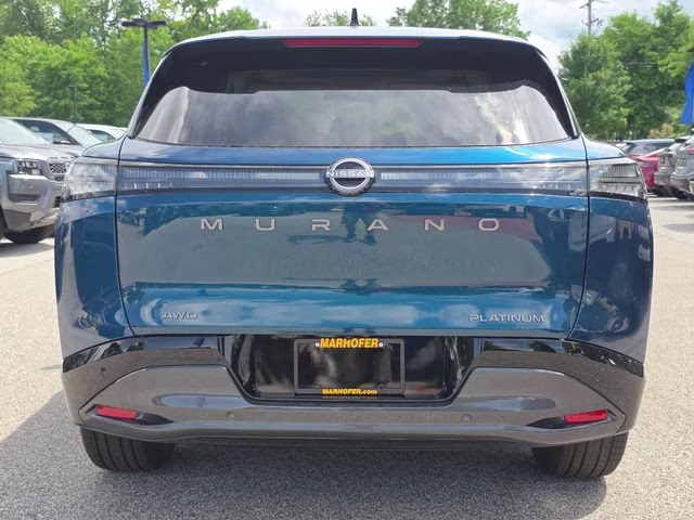 2026 Aurora Blue Pearl Metallic Nissan Murano Platinum AWD SUV
