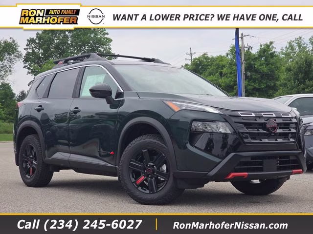 2026 Obsidian Green Nissan Rogue Rock Creek AWD SUV