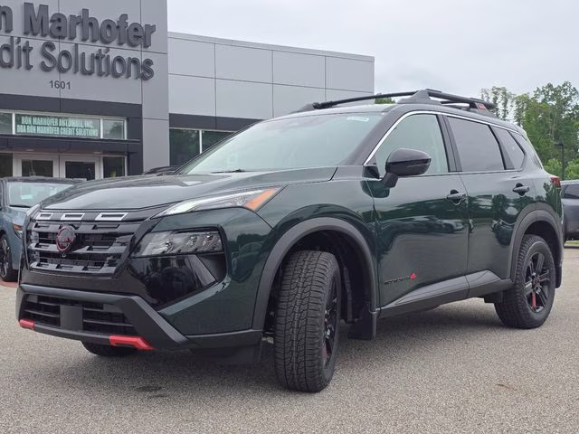 2026 Obsidian Green Nissan Rogue Rock Creek AWD SUV