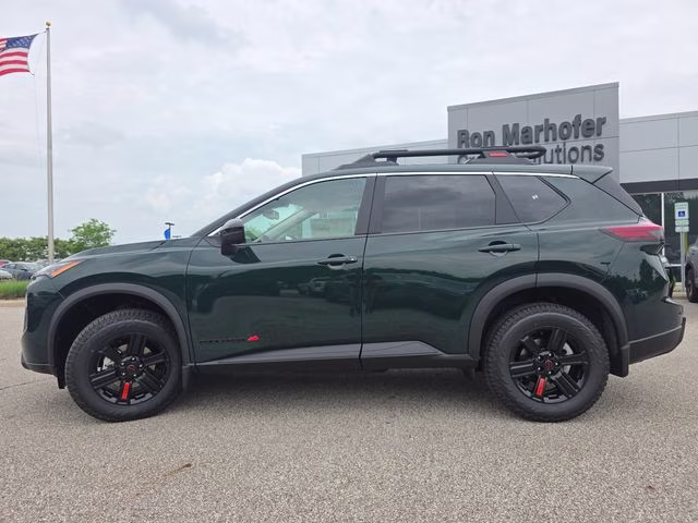 2026 Obsidian Green Nissan Rogue Rock Creek AWD SUV