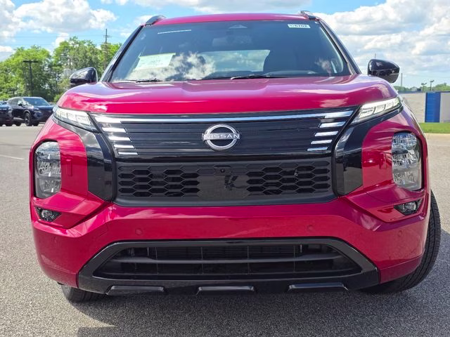 2026 Royal Red Nissan Rogue Plug-In Hybrid Platinum AWD SUV