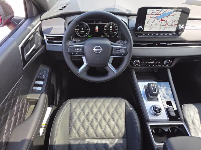 2026 Royal Red Nissan Rogue Plug-In Hybrid Platinum AWD SUV