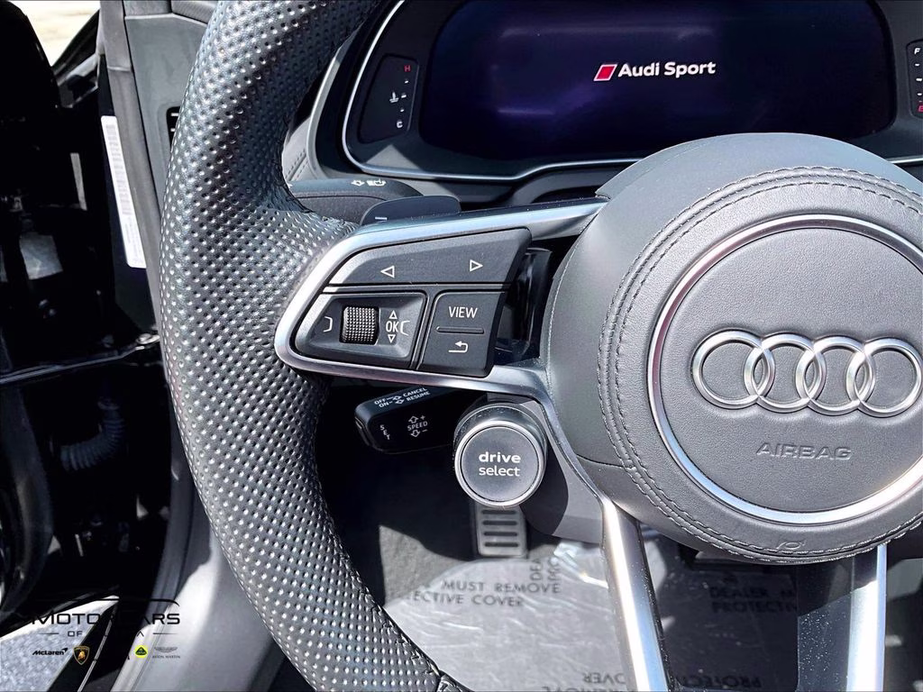 2022 Mythos Black Metallic Audi R8 V10 performance RWD Convertible