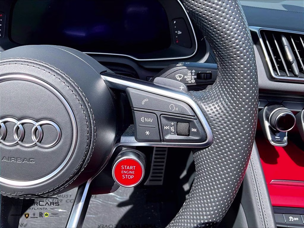 2022 Mythos Black Metallic Audi R8 V10 performance RWD Convertible