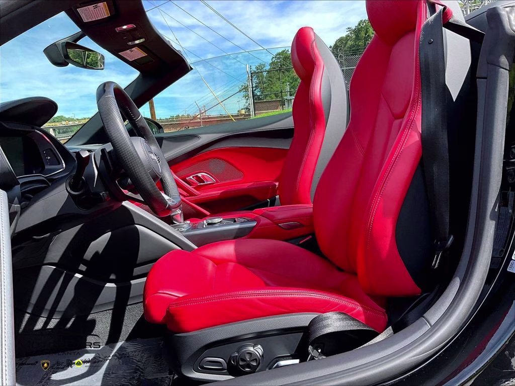 2022 Mythos Black Metallic Audi R8 V10 performance RWD Convertible
