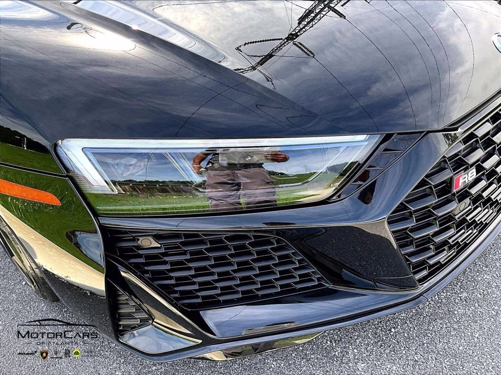 2022 Mythos Black Metallic Audi R8 V10 performance RWD Convertible