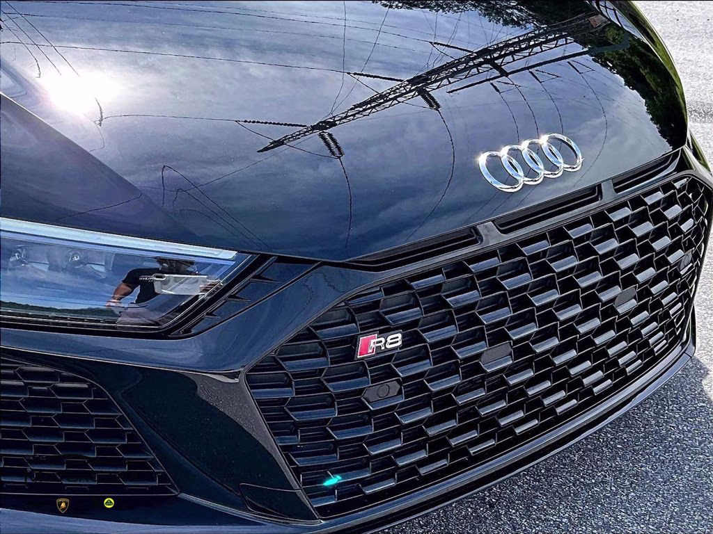 2022 Mythos Black Metallic Audi R8 V10 performance RWD Convertible