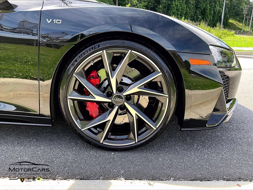 2022 Mythos Black Metallic Audi R8 V10 performance RWD Convertible