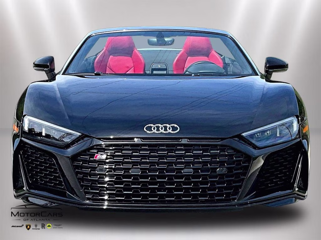 2022 Mythos Black Metallic Audi R8 V10 performance RWD Convertible