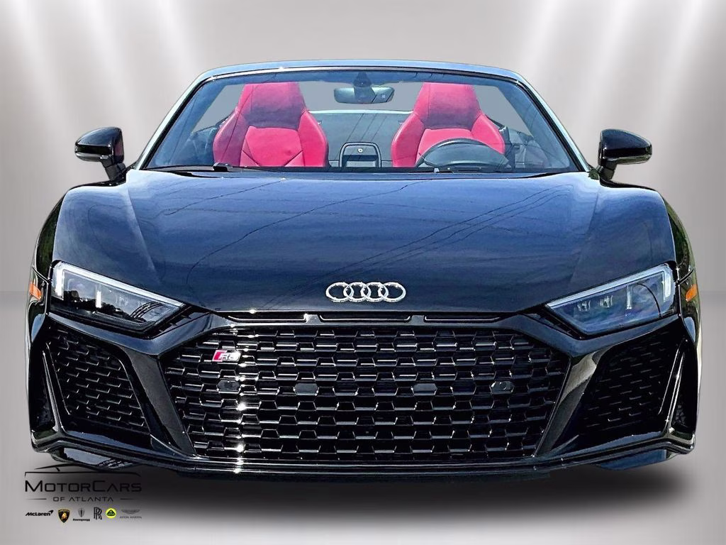 2022 Mythos Black Metallic Audi R8 V10 performance RWD Convertible