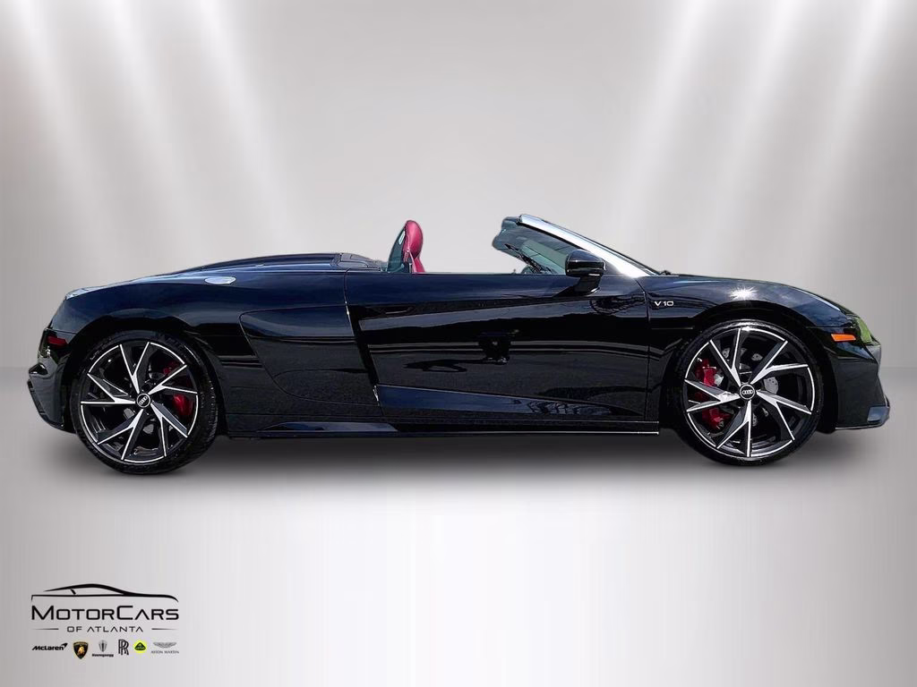 2022 Mythos Black Metallic Audi R8 V10 performance RWD Convertible