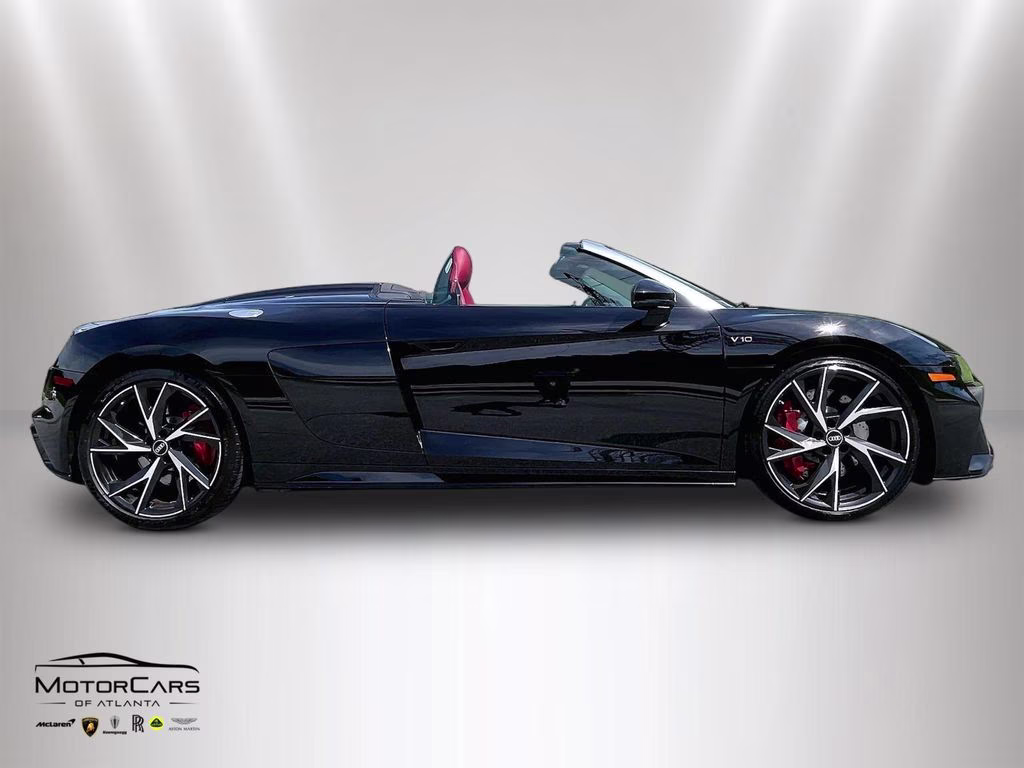 2022 Mythos Black Metallic Audi R8 V10 performance RWD Convertible