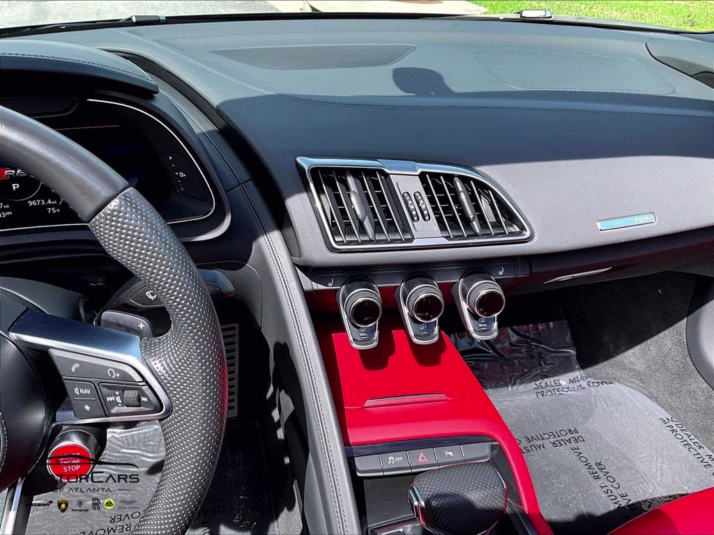 2022 Mythos Black Metallic Audi R8 V10 performance RWD Convertible