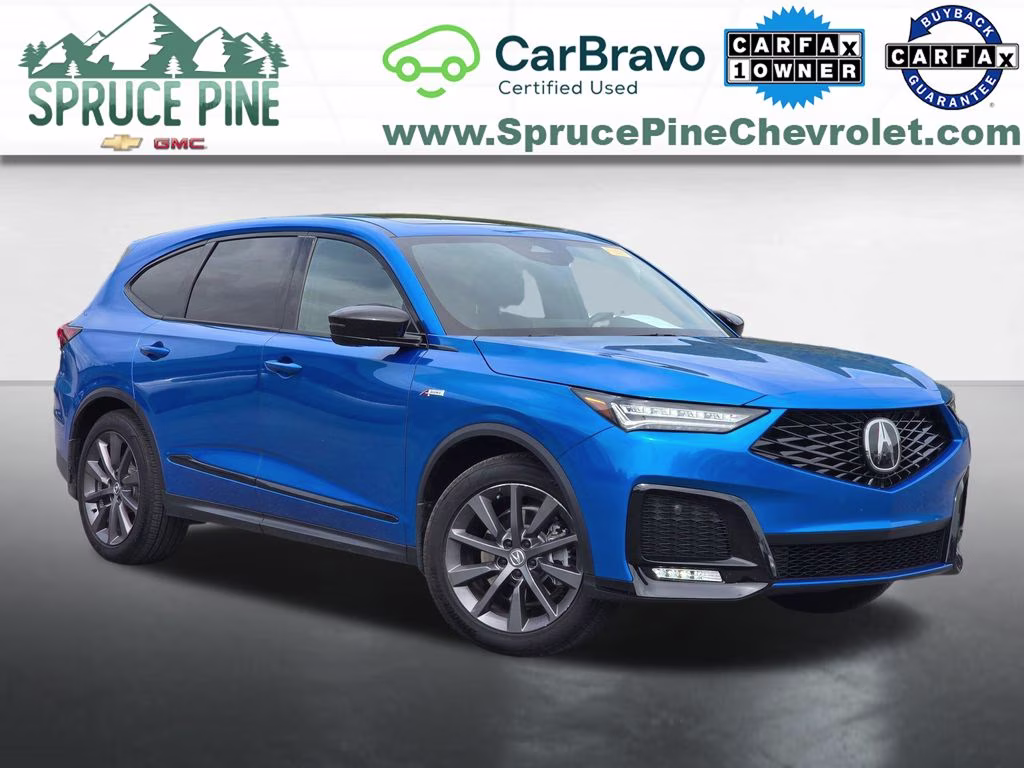 2026 Double Apex Blue Pearl Acura MDX A-Spec AWD SUV