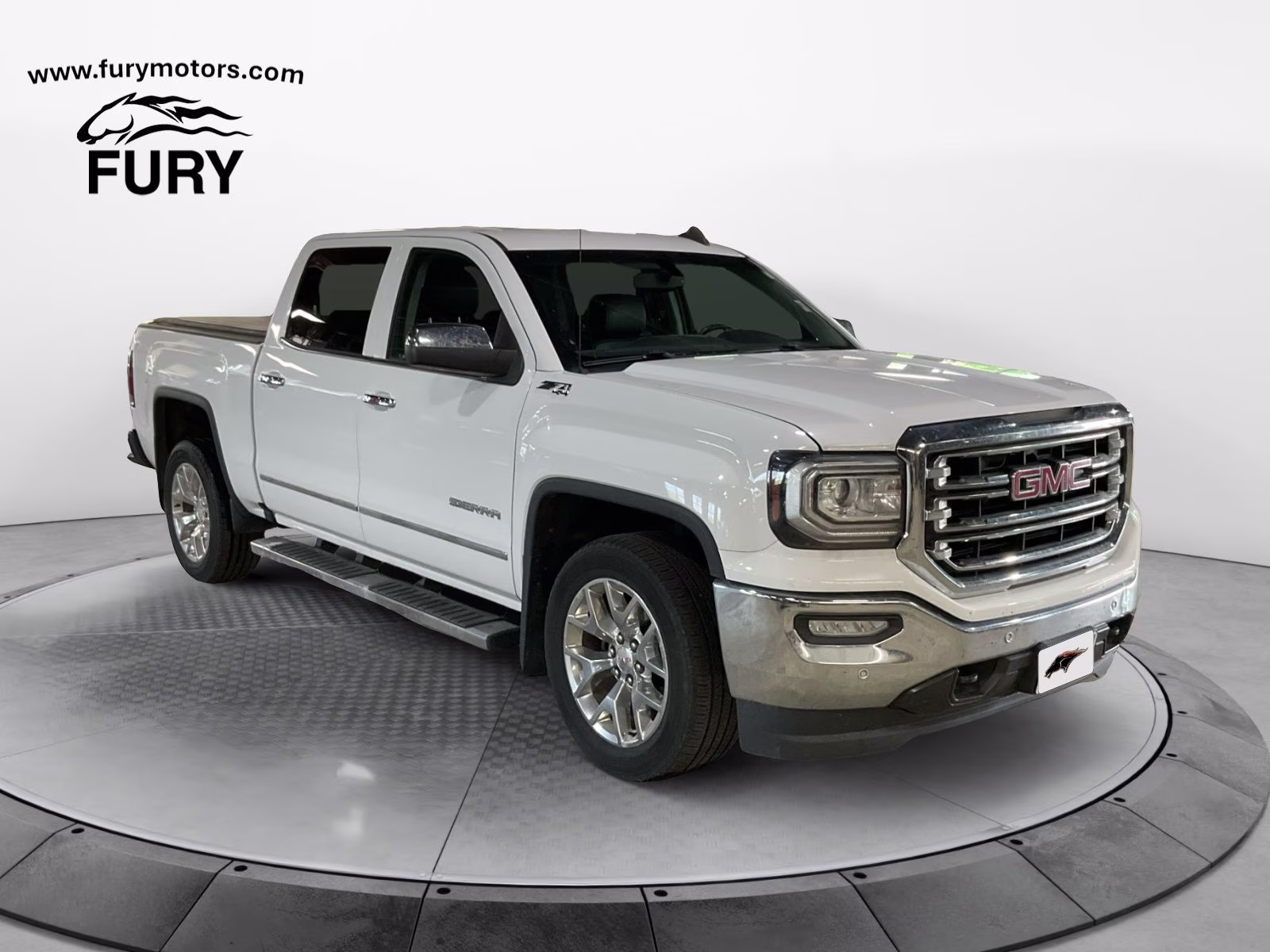 2017 Summit White GMC Sierra 1500 SLT 4X4 Truck