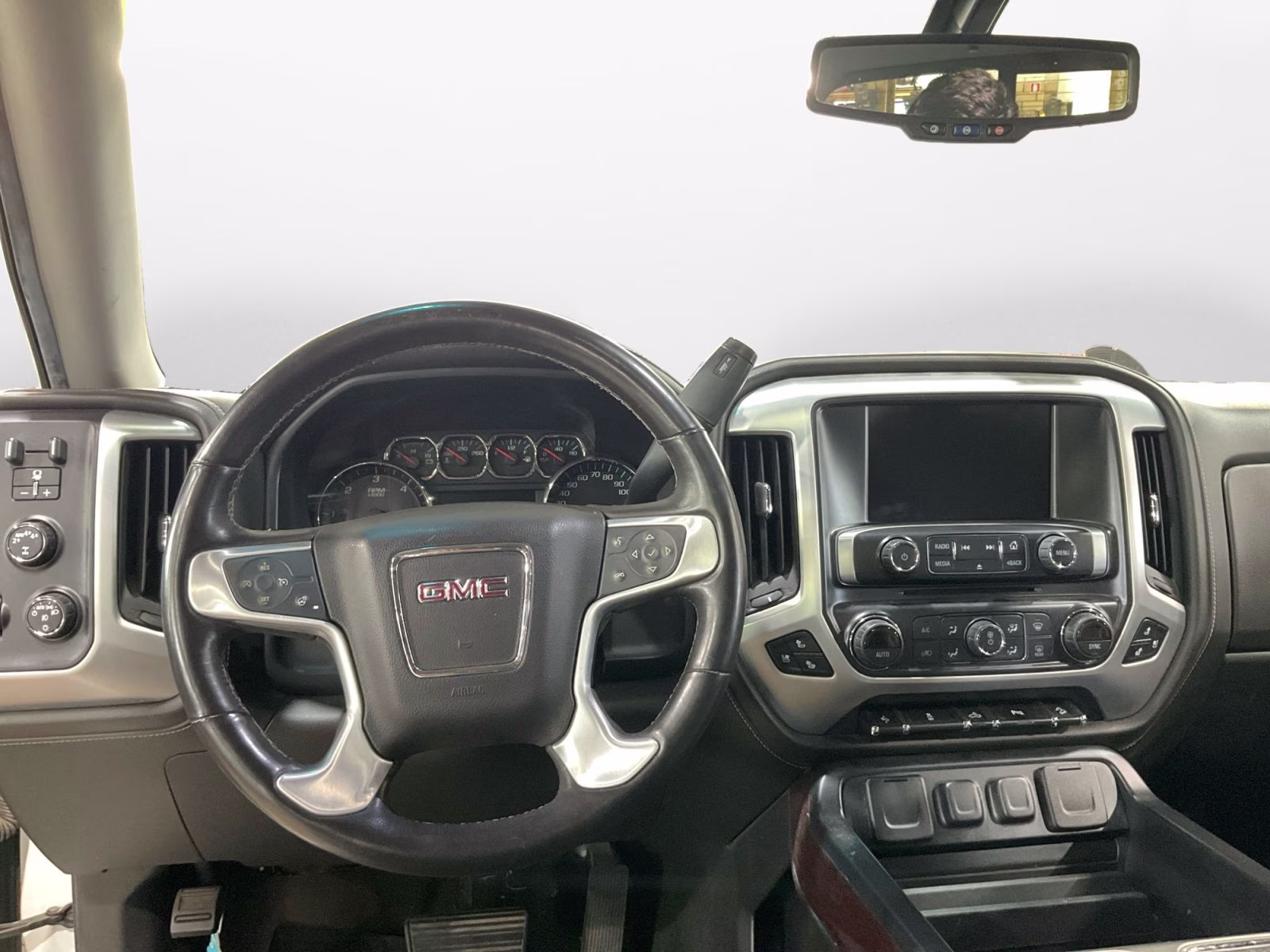 2017 Summit White GMC Sierra 1500 SLT 4X4 Truck