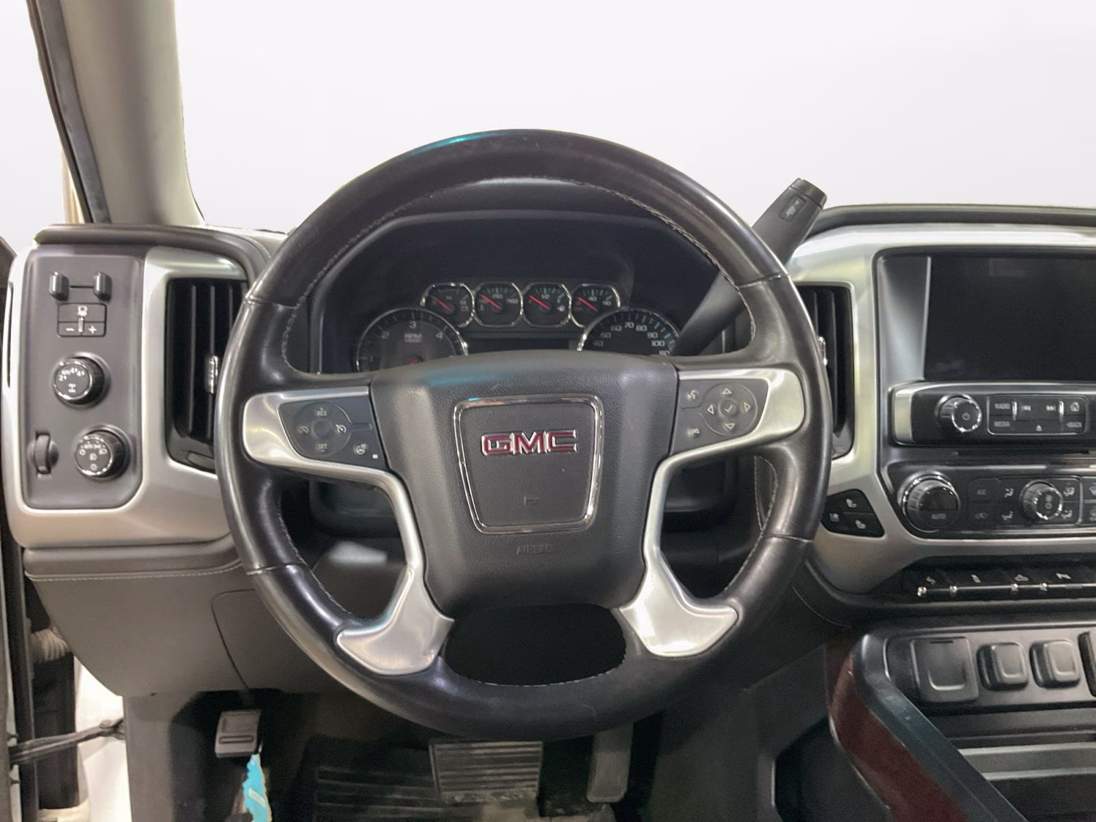 2017 Summit White GMC Sierra 1500 SLT 4X4 Truck