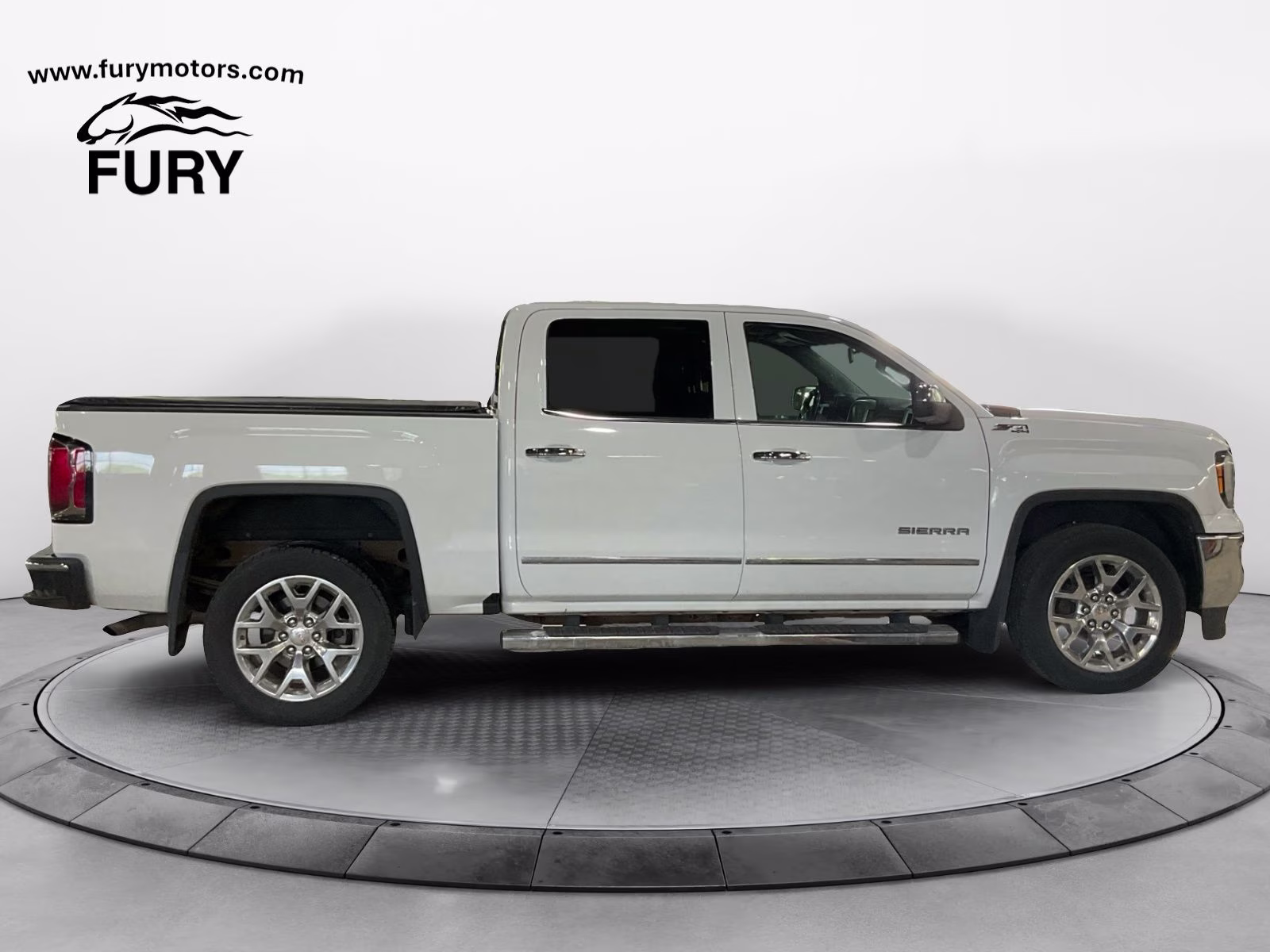 2017 Summit White GMC Sierra 1500 SLT 4X4 Truck