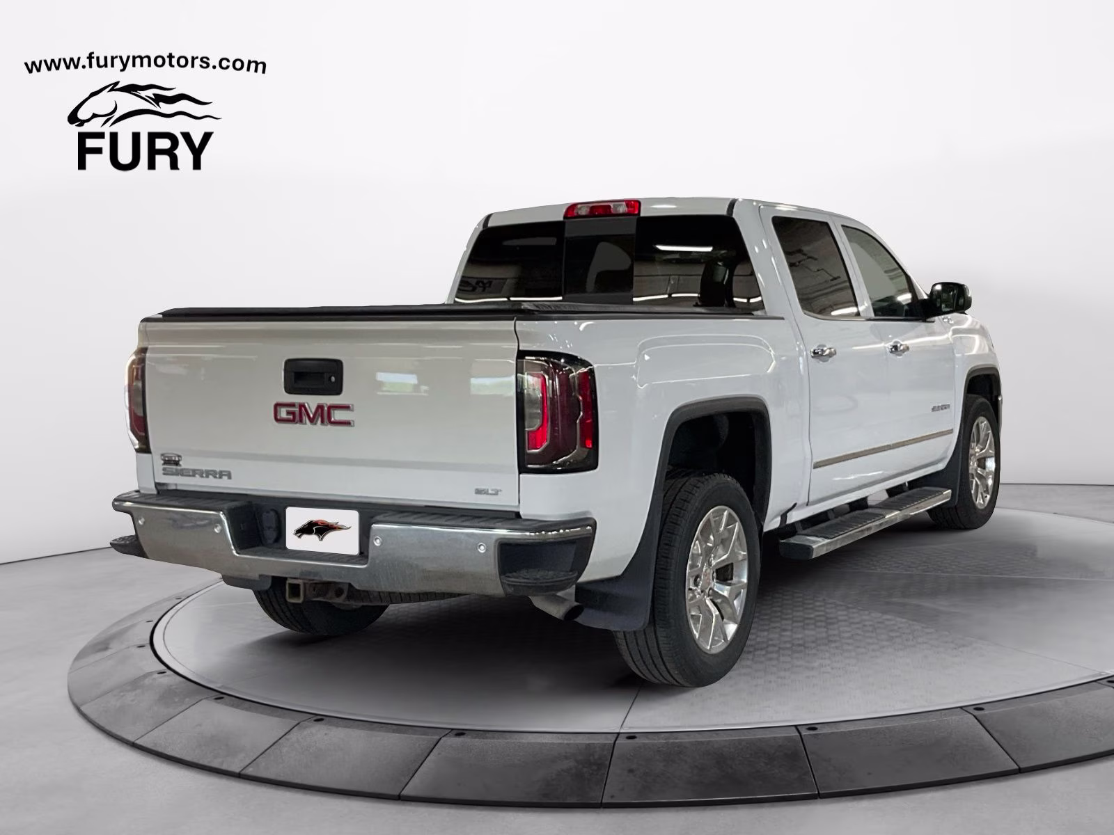 2017 Summit White GMC Sierra 1500 SLT 4X4 Truck