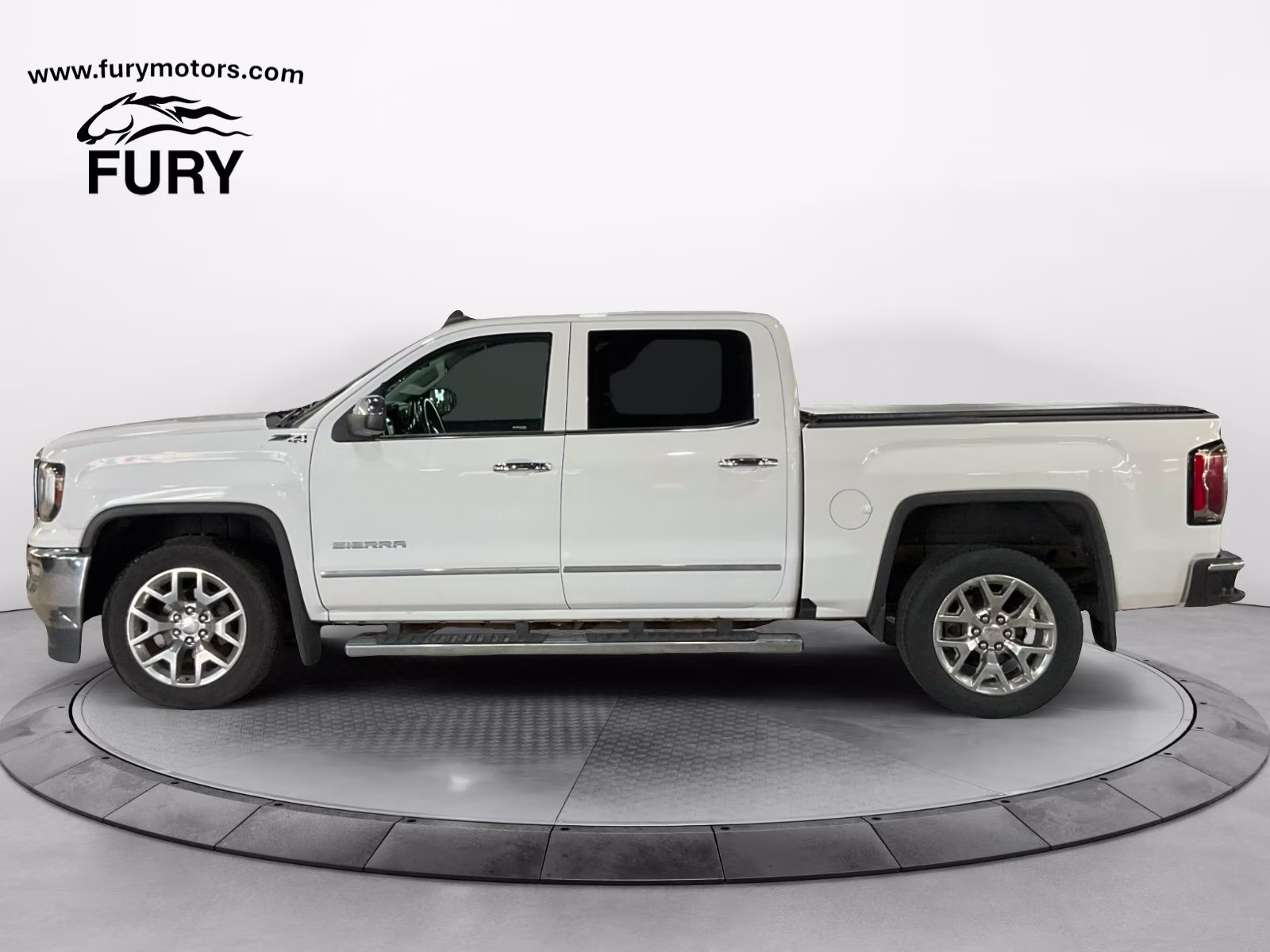 2017 Summit White GMC Sierra 1500 SLT 4X4 Truck