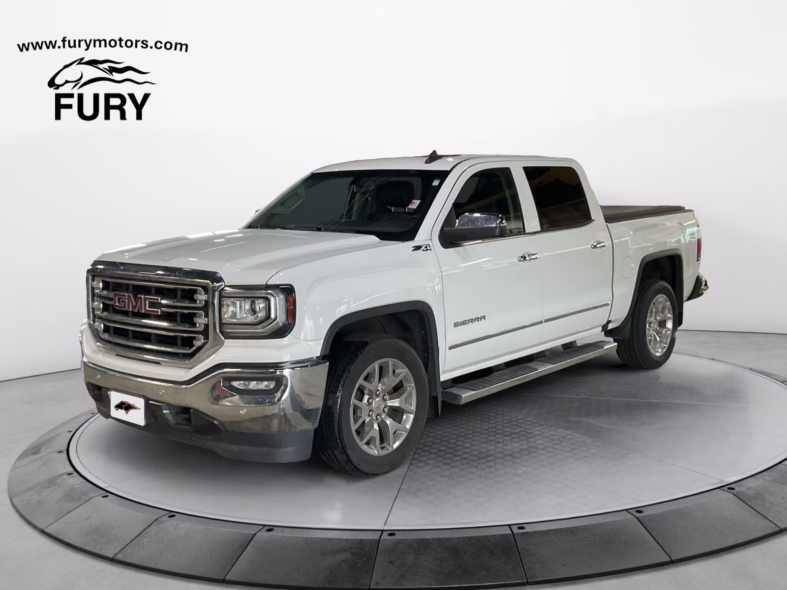 2017 Summit White GMC Sierra 1500 SLT 4X4 Truck