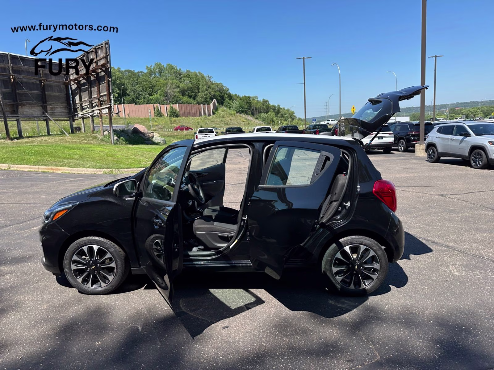 2022 Mosaic Black Metallic Chevrolet Spark 1LT FWD Hatchback
