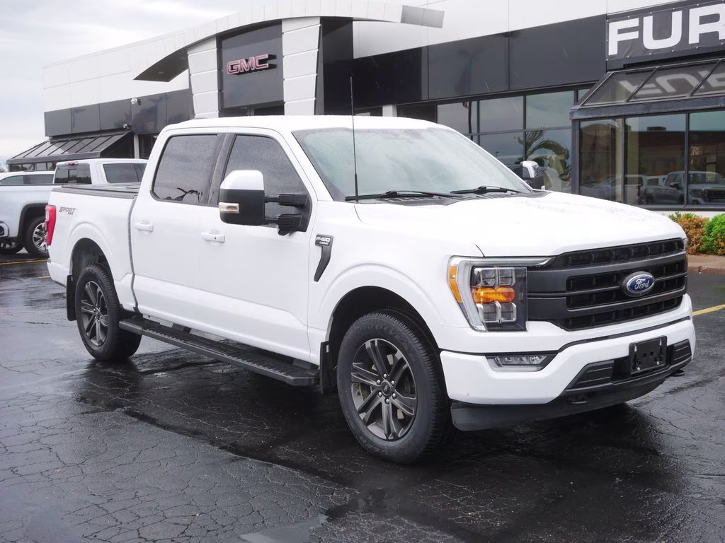 2022 Oxford White Ford F-150 Lariat 4X4 Truck