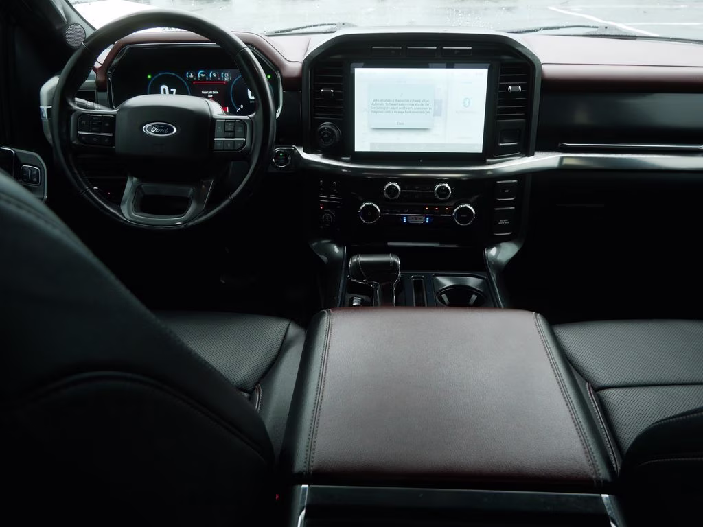 2022 Oxford White Ford F-150 Lariat w/ 501A + Sport Appearance Pckg 4X4 Truck