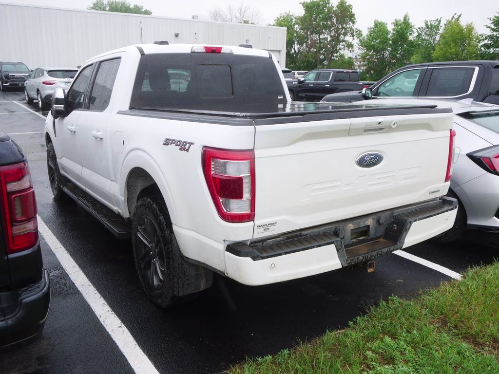 2022 Oxford White Ford F-150 Lariat 4X4 Truck