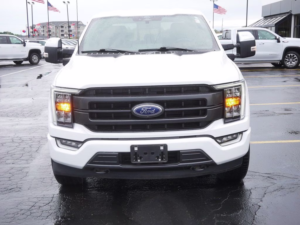 2022 Oxford White Ford F-150 Lariat w/ 501A + Sport Appearance Pckg 4X4 Truck