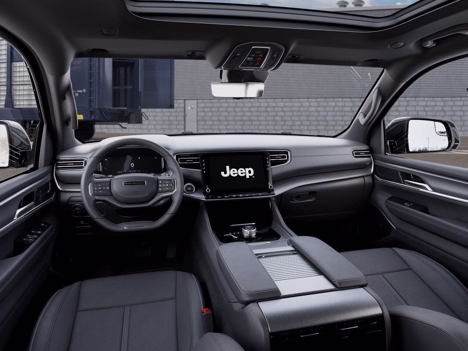2026 High Gloss Black Jeep Grand Wagoneer Grand Wagoneer L 4x4 SUV