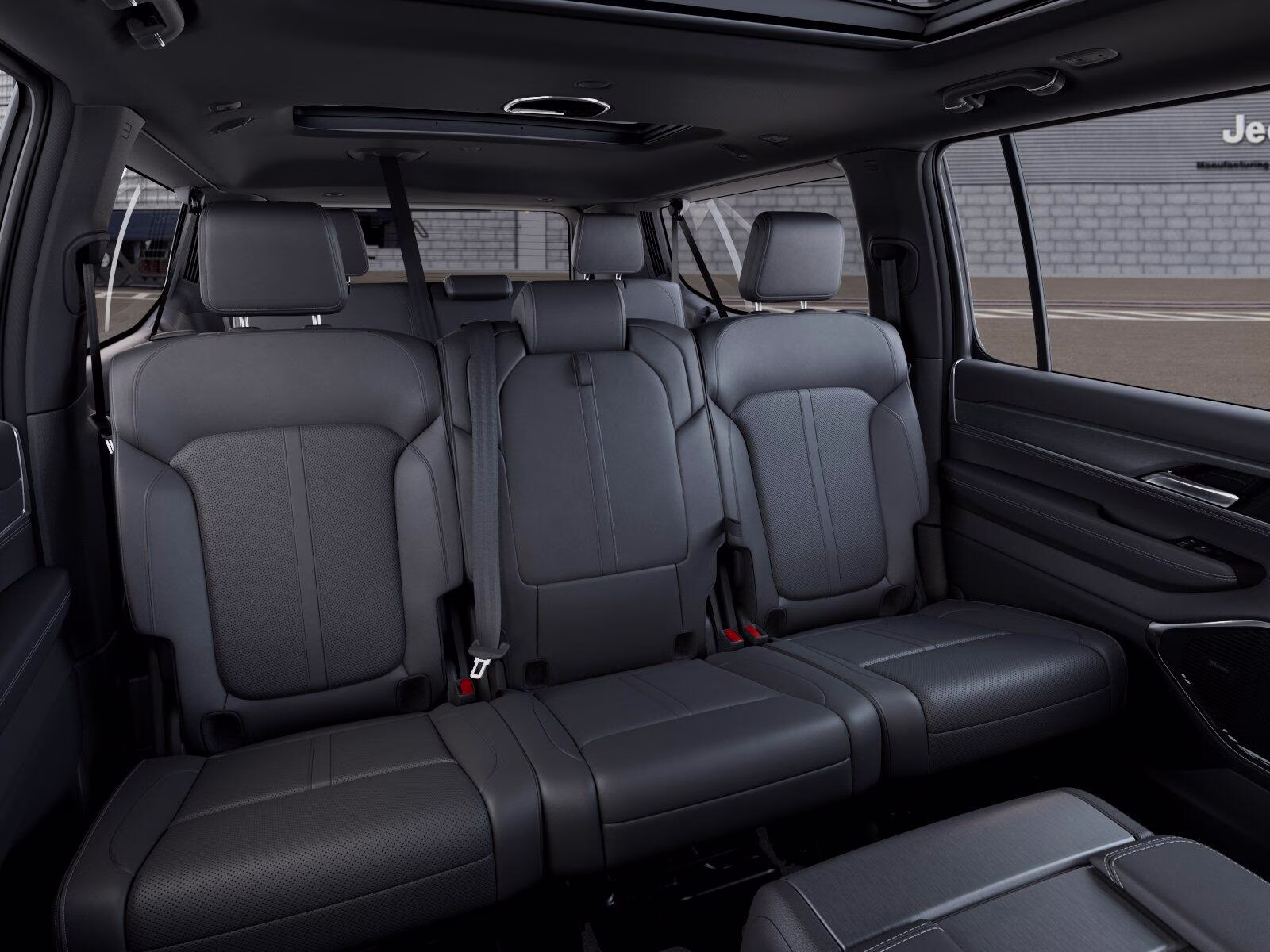 2026 High Gloss Black Jeep Grand Wagoneer Grand Wagoneer L 4x4 SUV