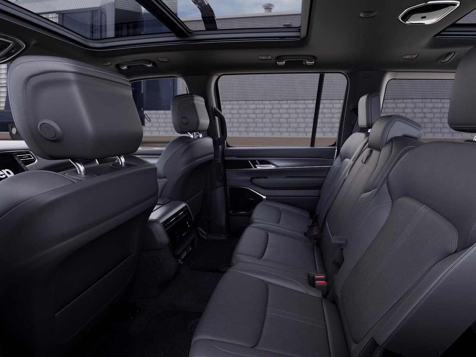 2026 High Gloss Black Jeep Grand Wagoneer Grand Wagoneer L 4x4 4X4 SUV