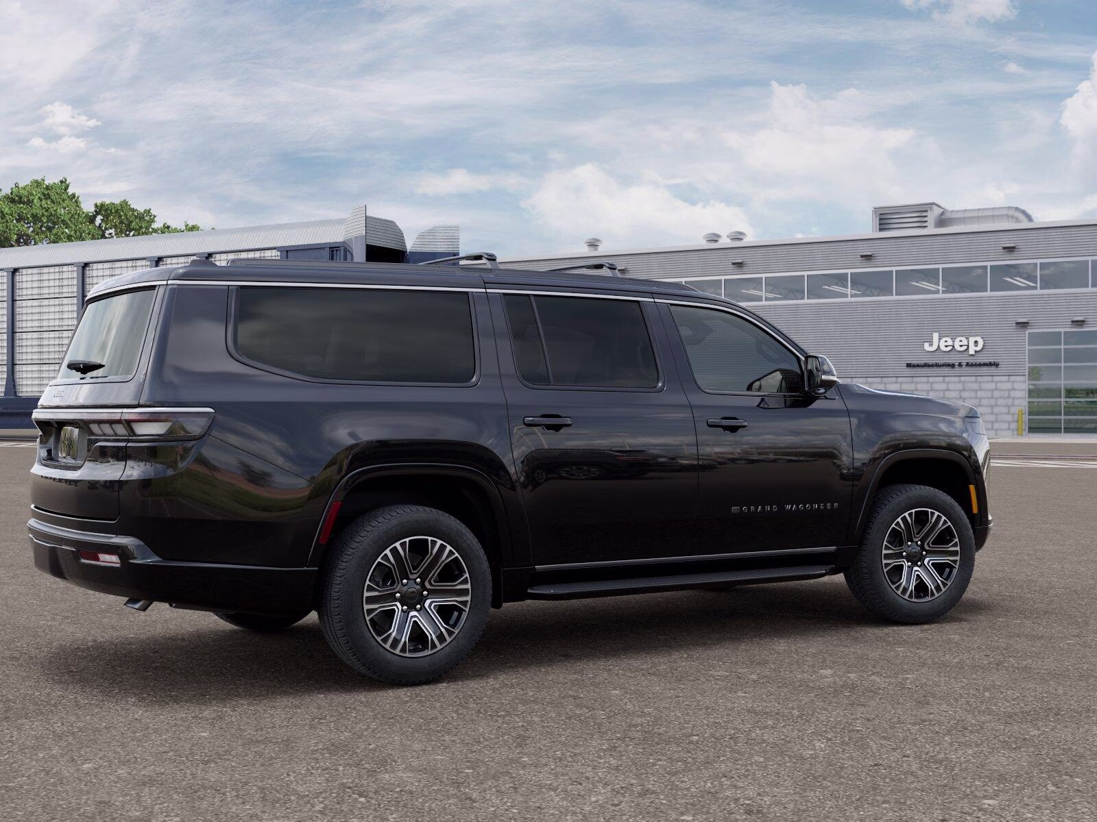 2026 High Gloss Black Jeep Grand Wagoneer Grand Wagoneer L 4x4 SUV