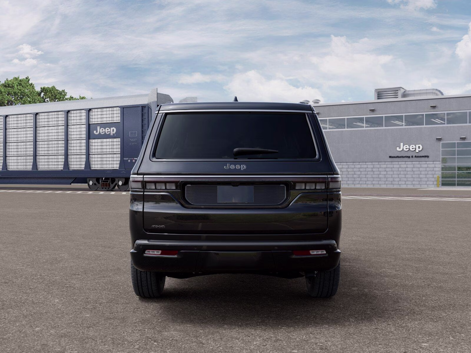 2026 High Gloss Black Jeep Grand Wagoneer Grand Wagoneer L 4x4 SUV