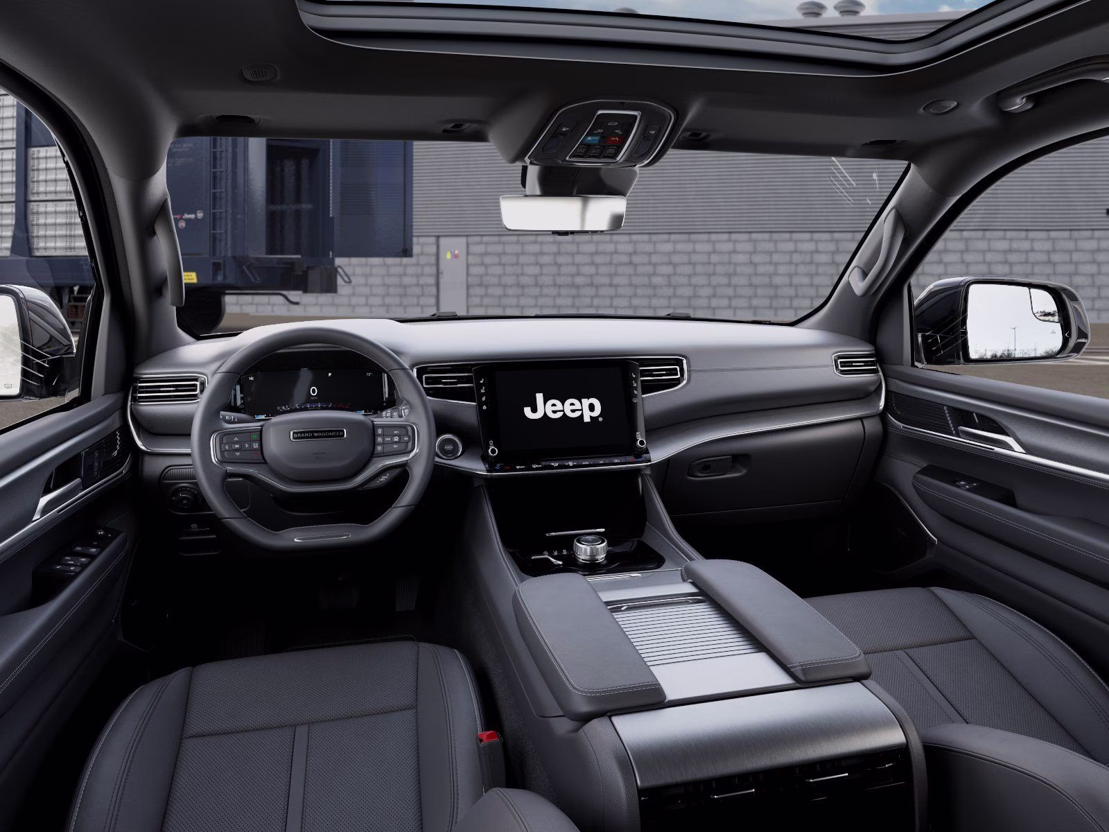 2026 High Gloss Black Jeep Grand Wagoneer L Grand Wagoneer L 4x4 4X4 SUV