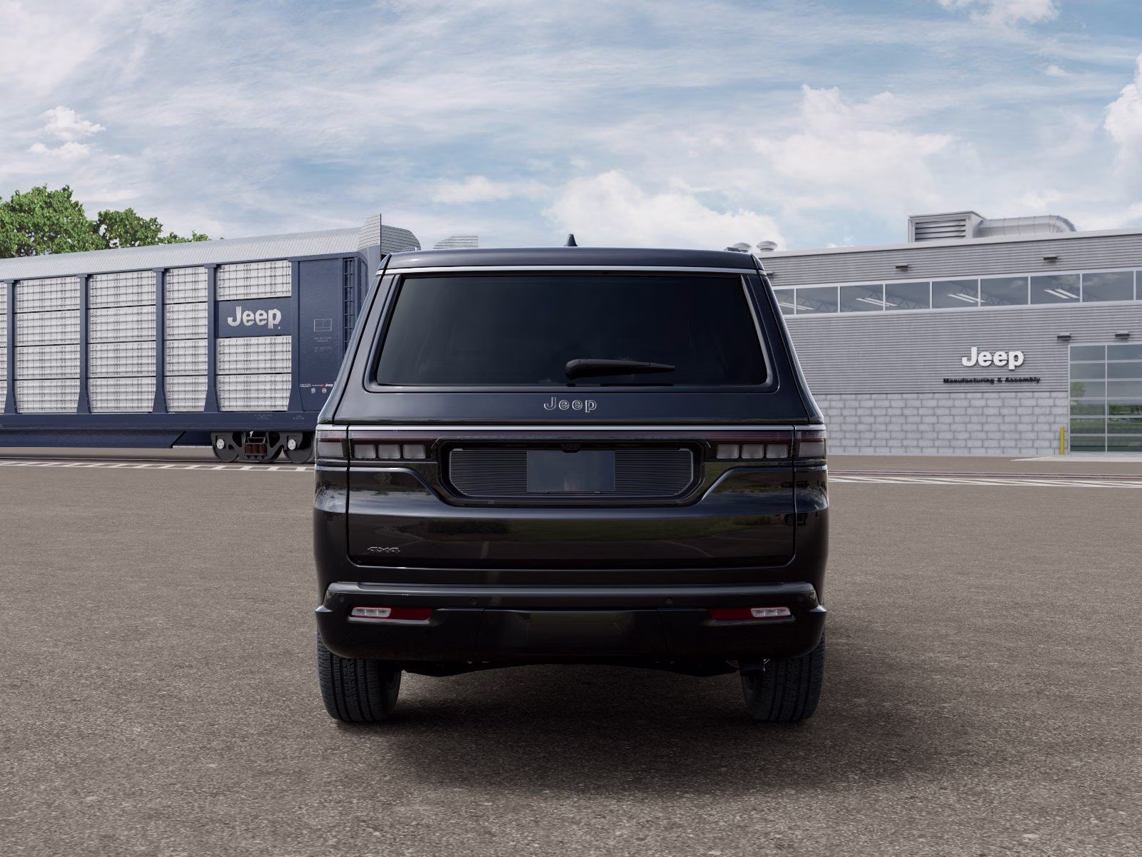 2026 High Gloss Black Jeep Grand Wagoneer L Grand Wagoneer L 4x4 4X4 SUV