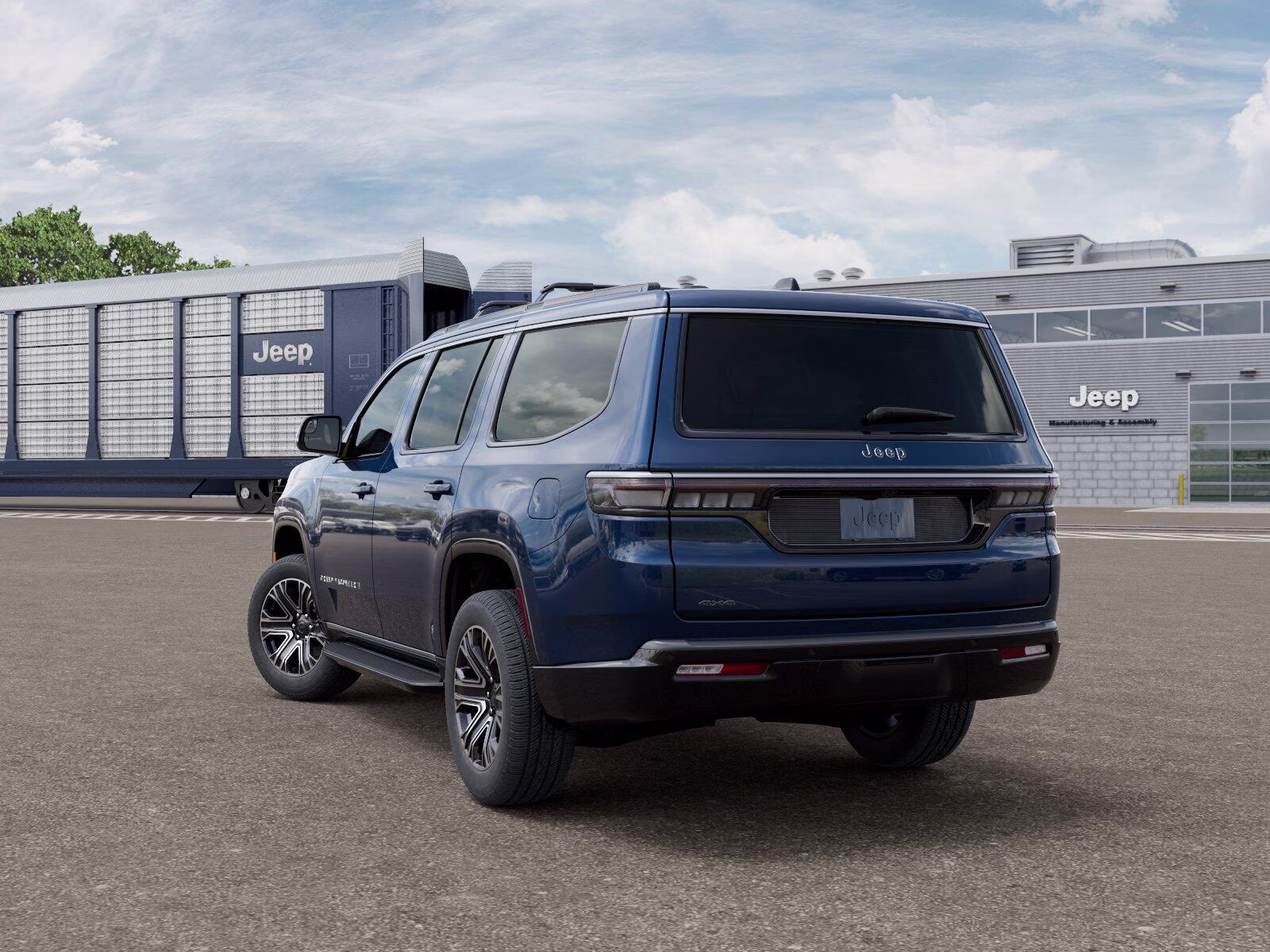 2026 Fathom Blue Pearl Coat (Late Availability) Jeep Grand Wagoneer Grand Wagoneer 4x4 SUV