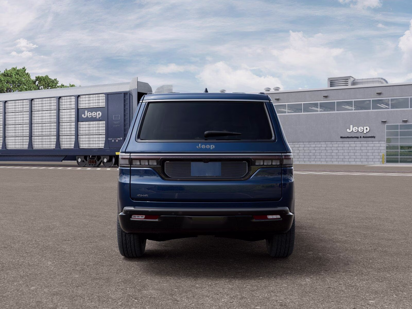 2026 Fathom Blue Pearl Coat (Late Availability) Jeep Grand Wagoneer Grand Wagoneer 4x4 SUV