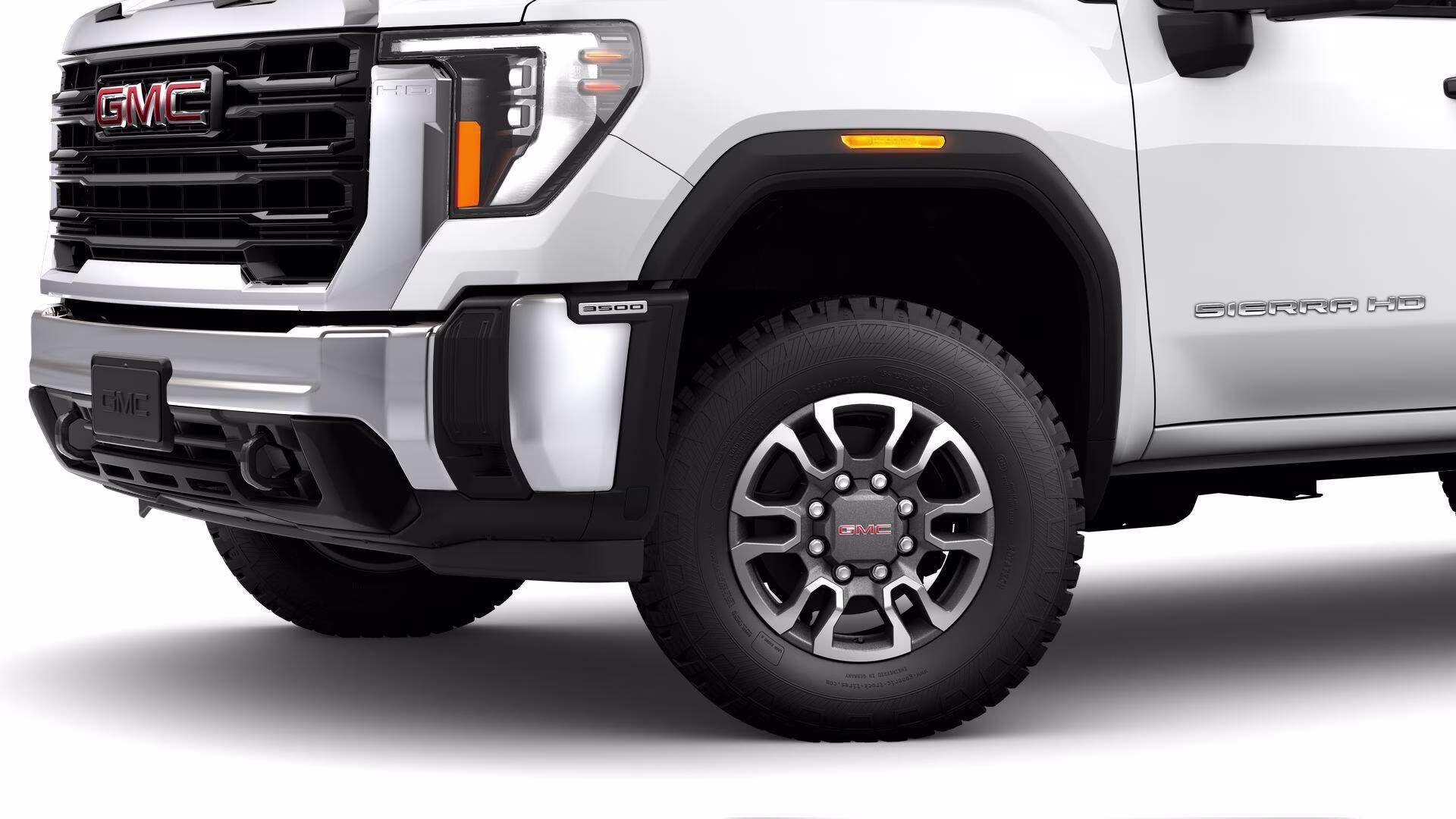 2026 Summit White GMC Sierra 3500 HD Pro 4X4 Truck