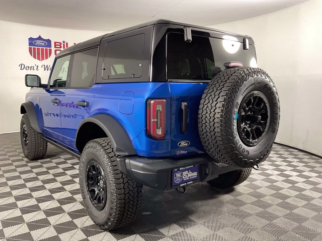 2026 Blue Metallic Ford Bronco Badlands 4X4 SUV