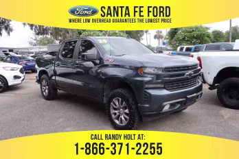 2020 Shadow Gray Metallic Chevrolet Silverado 1500 RST 4X4 Truck