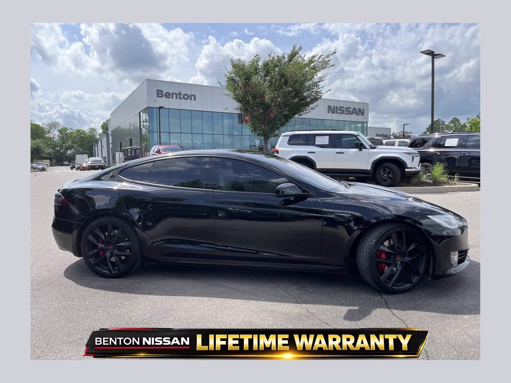 2018 Black Tesla Model S P100D AWD Hatchback