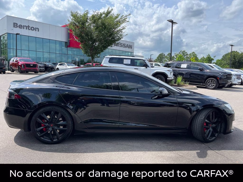 2018 Black Tesla Model S P100D AWD Hatchback