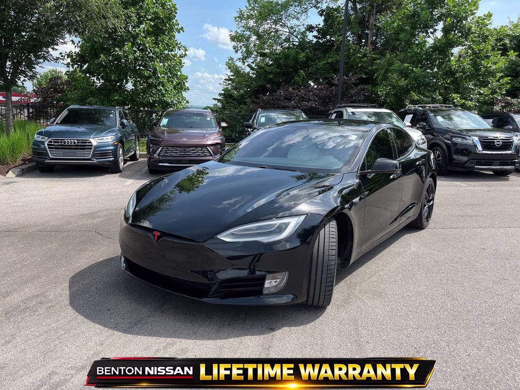 2018 Black Tesla Model S P100D AWD Hatchback