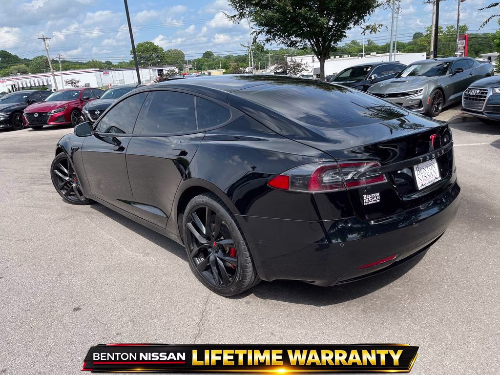 2018 Black Tesla Model S P100D AWD Hatchback